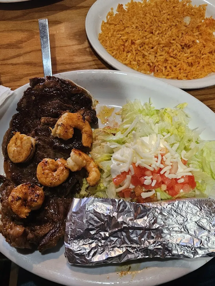 Steak and Shrimp